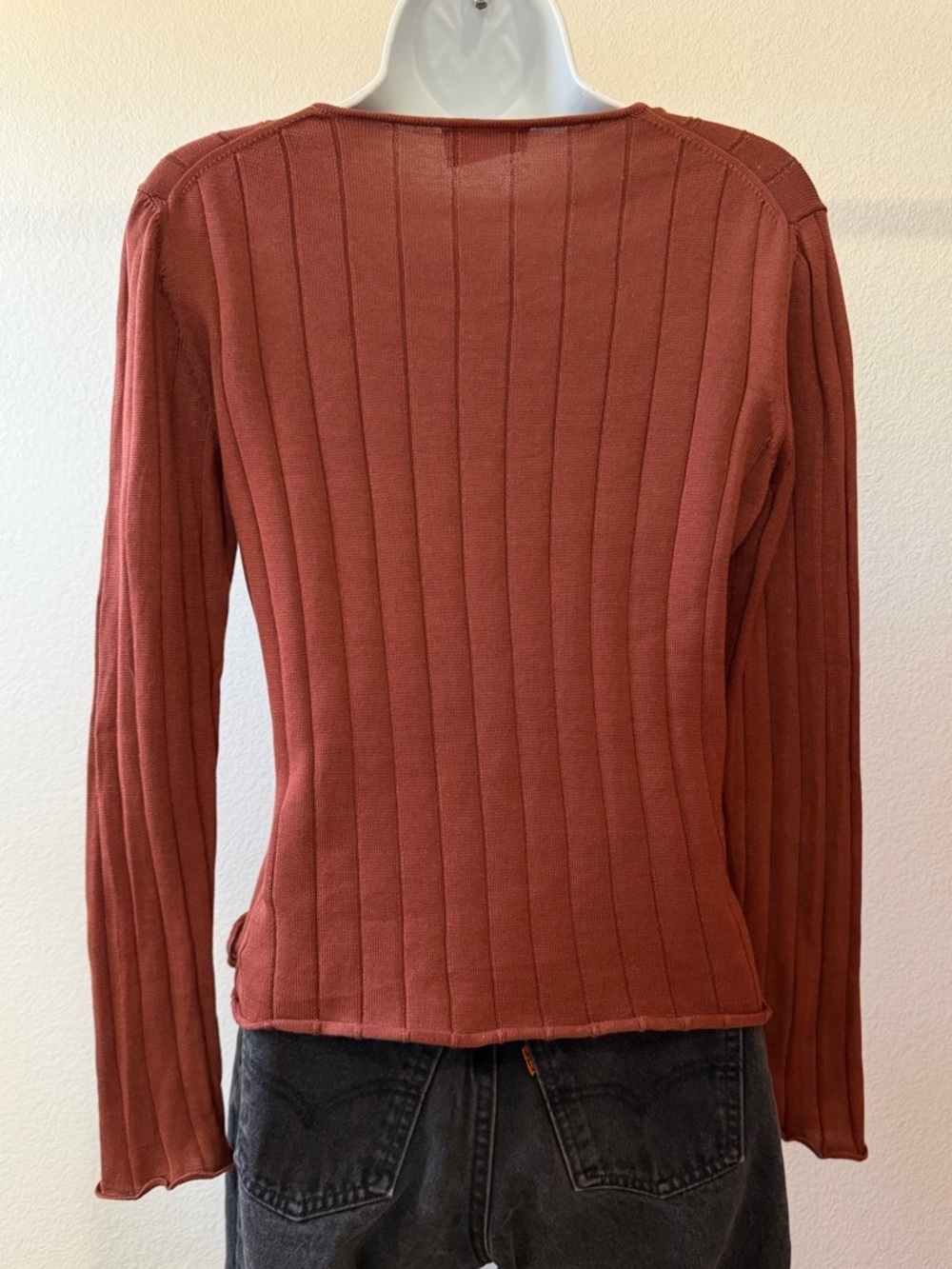 Trusardi Rust Colored Sweater Women’s - Picture 2 of 9